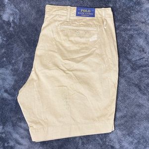 Polo Ralph Lauren Straight Fit Mercenary Military Khaki Chino shorts Men’s Sz 42